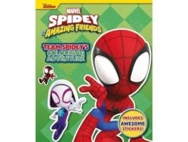 Livro Marvel Spidey and his Amazing Friends Team Spideys Colouring Adventure de Marvel Entertainment International Ltd (Inglês)