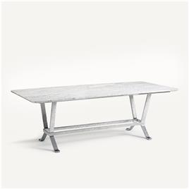 Mesa de refeições em mármore e ferro, Zen, Otto Studio For Am.pm
