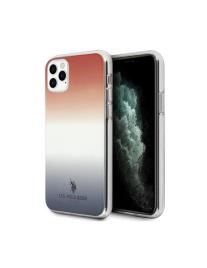 Capa Traseira Original  Iphone 11 Pro - Vermelho / Azul