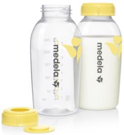 Frascos para leite materno 2*250ml