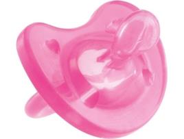 CHUPETA PHYSIO SOFT SILICONE PINK 6-12 MESES