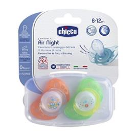 CHICO CHUPETA PHYSI AIR LUM SIL 6-12MX2