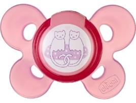 CHUPETA PHYSIO COMFORT ROSA SILICONE 6-12 MESES