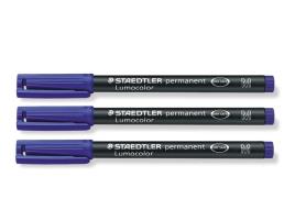 Staedtler - Marcador permanente Lumocolor - M Color: Blue