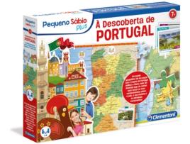 Puzzle 2D Geográfico CLEMENTONI À Descoberta de Portugal