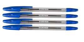 Esferográfica Erichkrause R-301 - Pack 4 azul