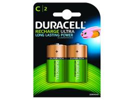 Blister 2 Pilhas Recarregáveis 1,2V 3000mAh Ni-Mh - C / R14 - 