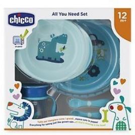 Chicco Conjunto de Papa All You Need Set 12m+ Blue