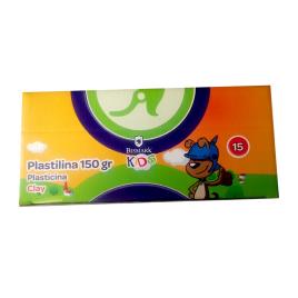 BISMARK Kids - 15x barras plasticina/ 150g (2.250kg)