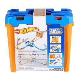 Hot Wheels Track with Ramps Deluxe Stunt Box