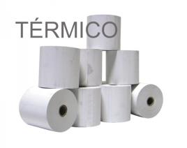 Rolos de papel  térmico 80x60x11 - Pack 10