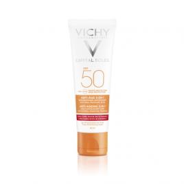 Protetor Solar Vichy Capital Soleil Anti-Idade 3 Em 1 Spf50 50Ml