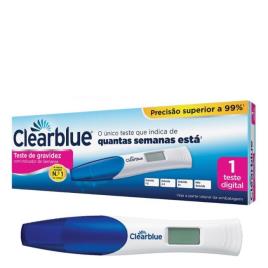 Clearblue Teste de Gravidez Indicador de Semanas 1unid.