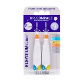 ELGYDIUM CLINIC ESCOVILHAO TRIO COMPACT ESTREITOS MISTOS 2 UNIDADES