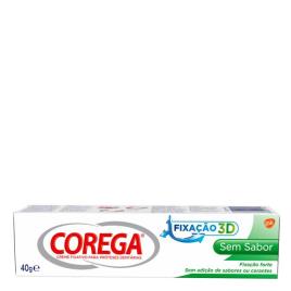 Corega Creme Fixador Sem Sabor 40gr