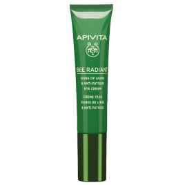 Apivita abelha creme iluminador radiante 15ml contorno dos olhos