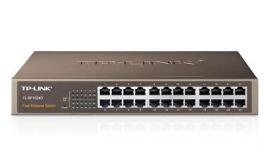 Switch de mesa TP-Link 24 portas 10-100 - TL-SF1024D