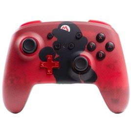 Comando Bluetooth Wireless Power A para Nintendo Switch - Mario Silhouette