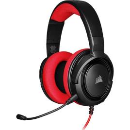 Auscultador Gaming Corsair HS35 - Vermelho