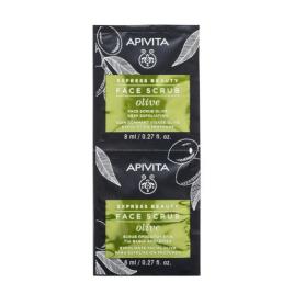 Apivita Express Beauty Máscara Esfoliante Intensiva Azeite 8ml x2