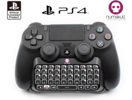 Comando com teclado PS4 NUMSKULL