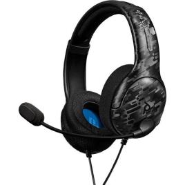 Auscultadores Gaming PDP LVL40 para PS4 - Camo Preto