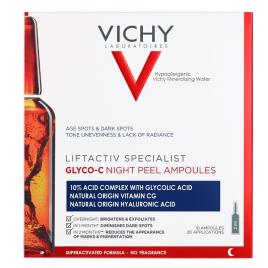 Ampolas Liftactiv Glyco-C Peeling Noite Vichy 10Uds x 2ml