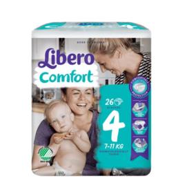 COMFORT 4 FRALDA 7-11KG X 26