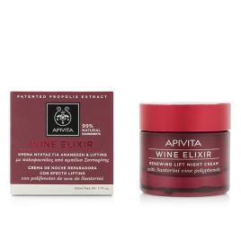 Creme de Noite Anti-idade Wine Elixir Renewing Apivita (50 ml)