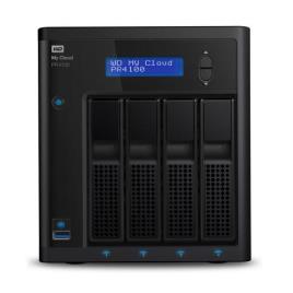 Western Digital My Cloud PR4100 NAS PC Ethernet LAN Preto