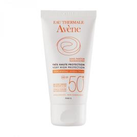 AVÈNE SOLARES CREME MINERAL SPF50+ PARA PELE INTOLERANTE E ALÉRGICA 50ML