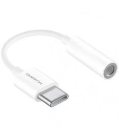 Adaptador Huawei Usb-c Para Jack 3.5mm Branco