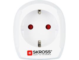 Adaptador de Viagem SKROSSEurope to UK (Reino Unido - 3250 W - Branco)