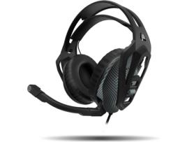 Auscultadores Gaming OZONE Nuke Pro (Com fio - Com Microfone - Preto)