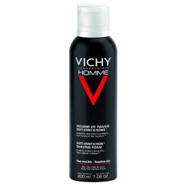 Espuma peeling sensível à barbear Vichy Homme 200ml