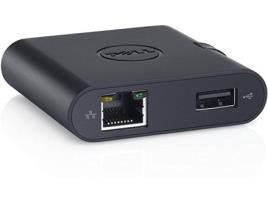Hub  Hub  USB-C TO HDMI/VGA/ETHEME (Ethernet - Preto)