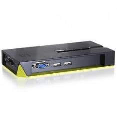 LEVELONE KVM 4xPORTAS USB DESKTOP(INCLUI CABOS)