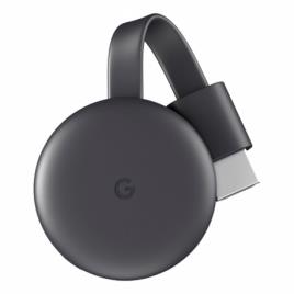 Google Chromecast 3 TV Streaming 1080p Preto