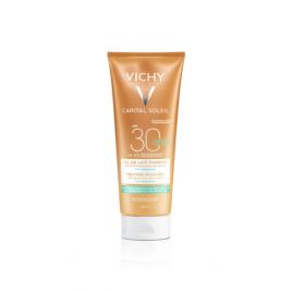 PROTETOR SOLAR VICHY CAPITAL SOLEIL LEITE-GEL HÚMIDA OU SECA SPF30 200ML