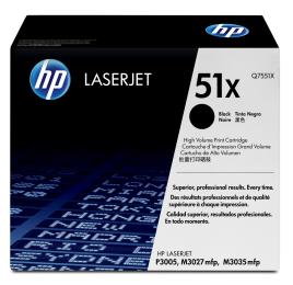 51X Laser cartridge 13000páginas Preto
