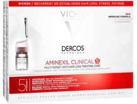 Vichy Aminexil Clinical 5 - Mulher 12 ampolas