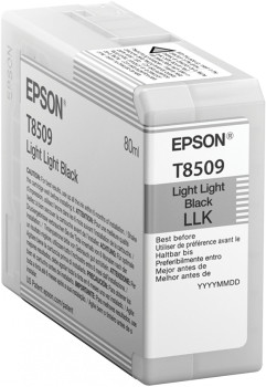 Tinteiro EPSON T8509 Cinzento Claro - SureColor SC-P800