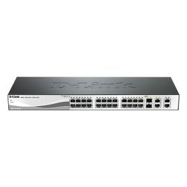 Switch de Rede Gerido L2 Preto (20 Portas) - D-LINK