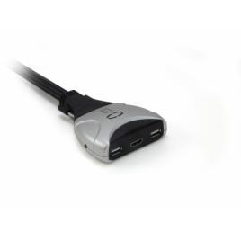 LEVELONE KVM SWITCH HDMI/USB 1xUSER/2xPCS (CABOS INCLUIDOS)