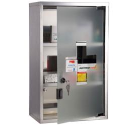 Armário Casa de banho 50x30x18 cm primeiros socorros aço inoxidável