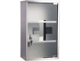 Armário de farmácia HOMCOM Aço (50x30x18cm)