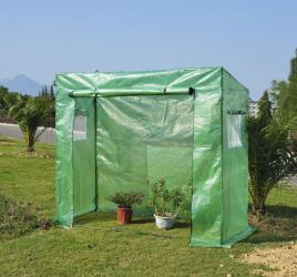 Estufa Para Tomate Loja De Polietileno Com 2 Janelas 200 x 77 x 169 cm