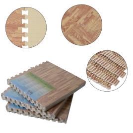 Tapete Puzzle para Crianças ou Ginásio– Cor: castanho – Espuma de Borracha EVA – 60 x 60 x 1 cm