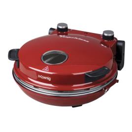 HKOENIG Pizzera elétrica, 1200 W, 32 cm de diâmetro.