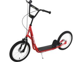 Trotinete Infantil HOMCOM 371-021RD Vermelho